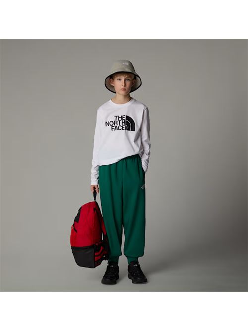 teen easy ls tee tnf white THE NORTH FACE | NF0A89J2FN41FN4